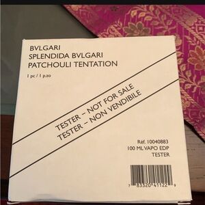 Bulgari Splendida Patchouli tentation 3.3oz